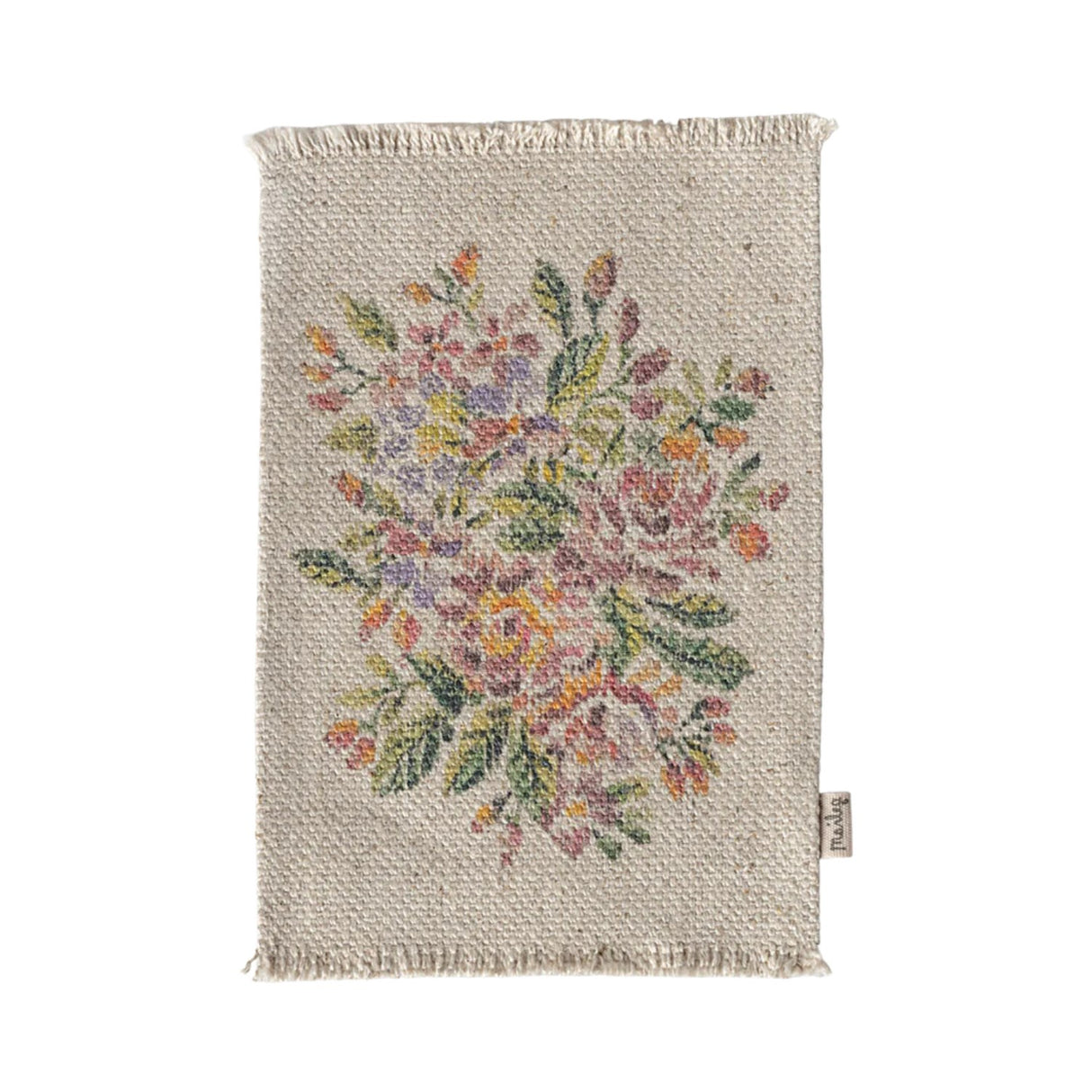 Maileg Rug, Flowers - Medium