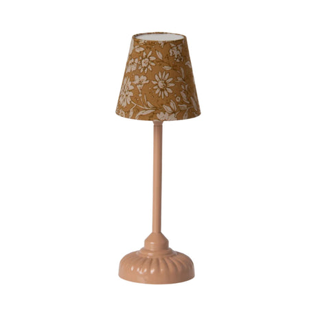 Maileg  Vintage floor lamp, Mouse - Dark powder