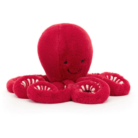 Jellycat   Cranberry Octopus Little