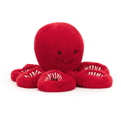 Jellycat   Cranberry Octopus Large