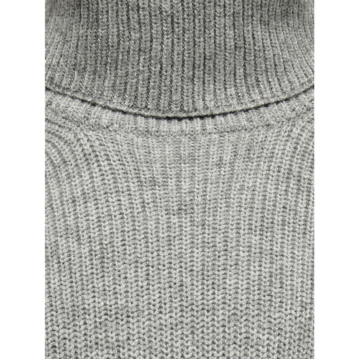 kids ONLY Medium Grey Melange Anne Rollneck Dress Knit