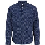 Jack & Jones Junior Medieval Blue Axel Print Shirt