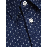 Jack & Jones Junior Medieval Blue Axel Print Shirt