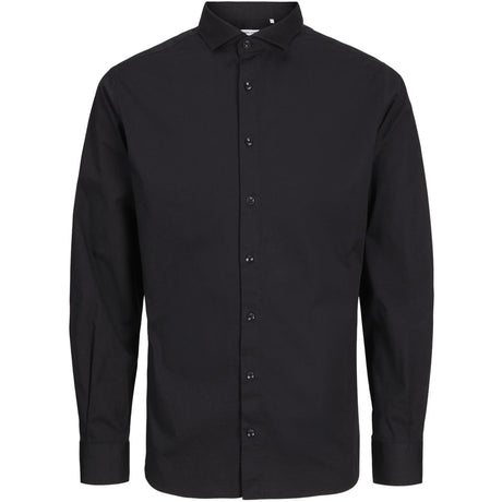 Jack & Jones Junior Black Axel Stretch Shirt Noos