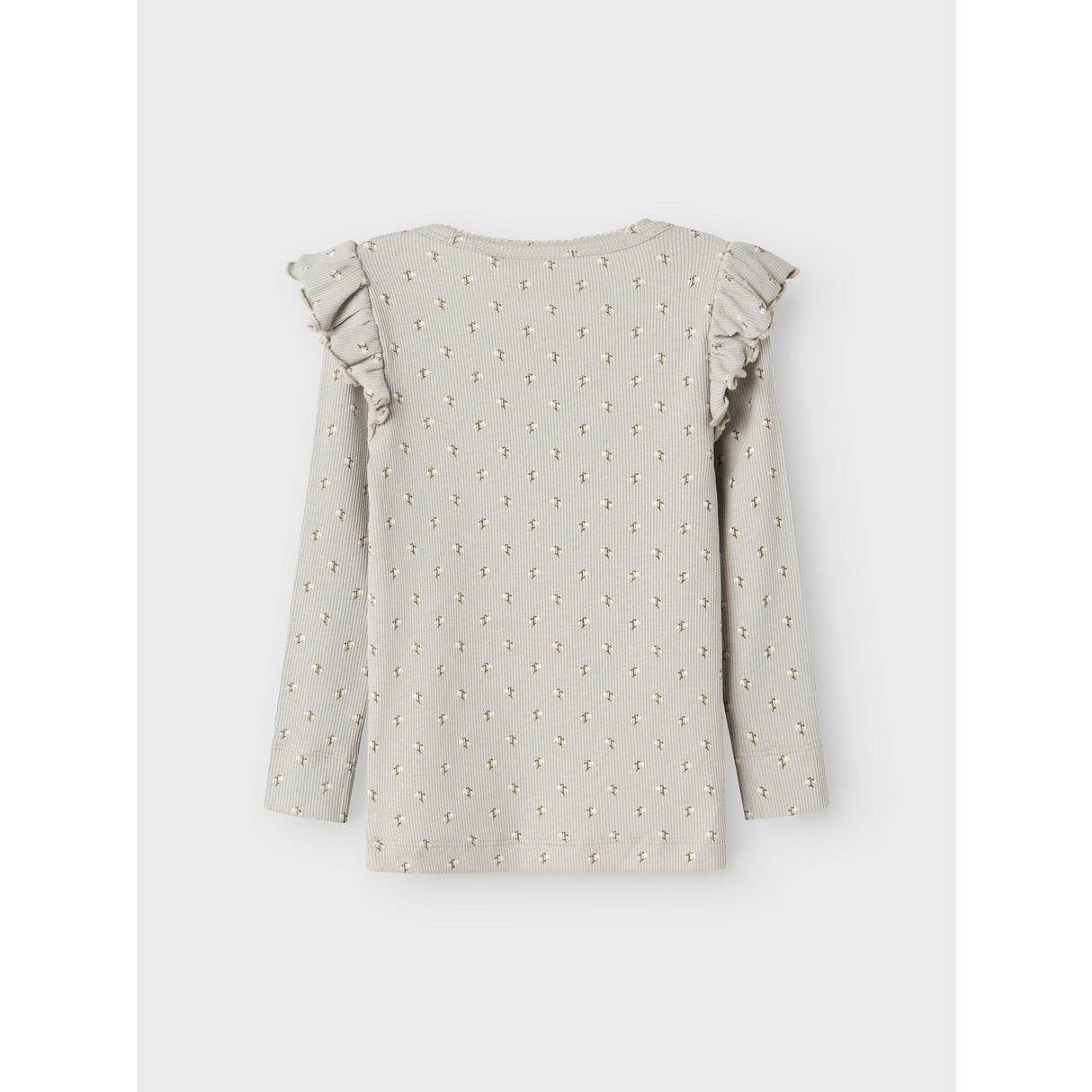 Lil'Atelier Mirage Gray Snow Drop Gago Kuo Slim Blouse