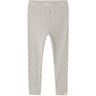 Lil'Atelier Mirage Gray Snow Drop Gago Kye Slim Leggings