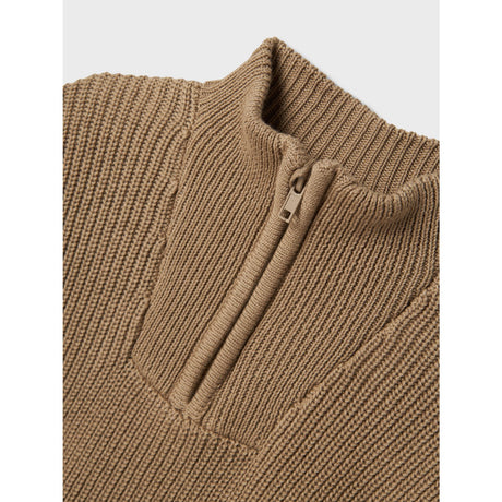 Name It Weathered Teak Safalle Knit Pullover