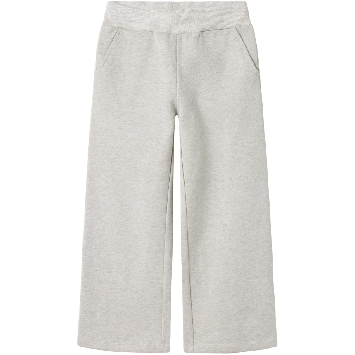 Name It Light Grey Melange Sija Wide Sweatpants