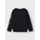 Name It Black Sorben Regular Sweatshirt