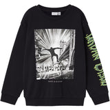 Name It Black Sorben Regular Sweatshirt