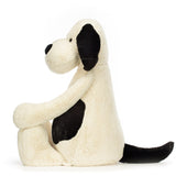 Jellycat Bashful Black/Creme Puppy 108 cm