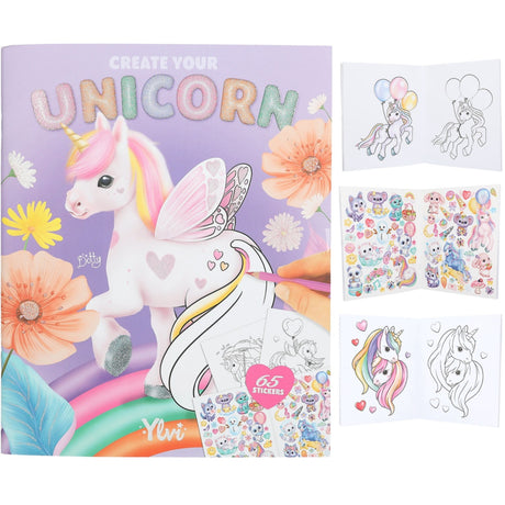 Ylvi Unicorn Coloring Book