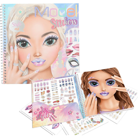 TOPModel Dress Me Up Face Sticker Book