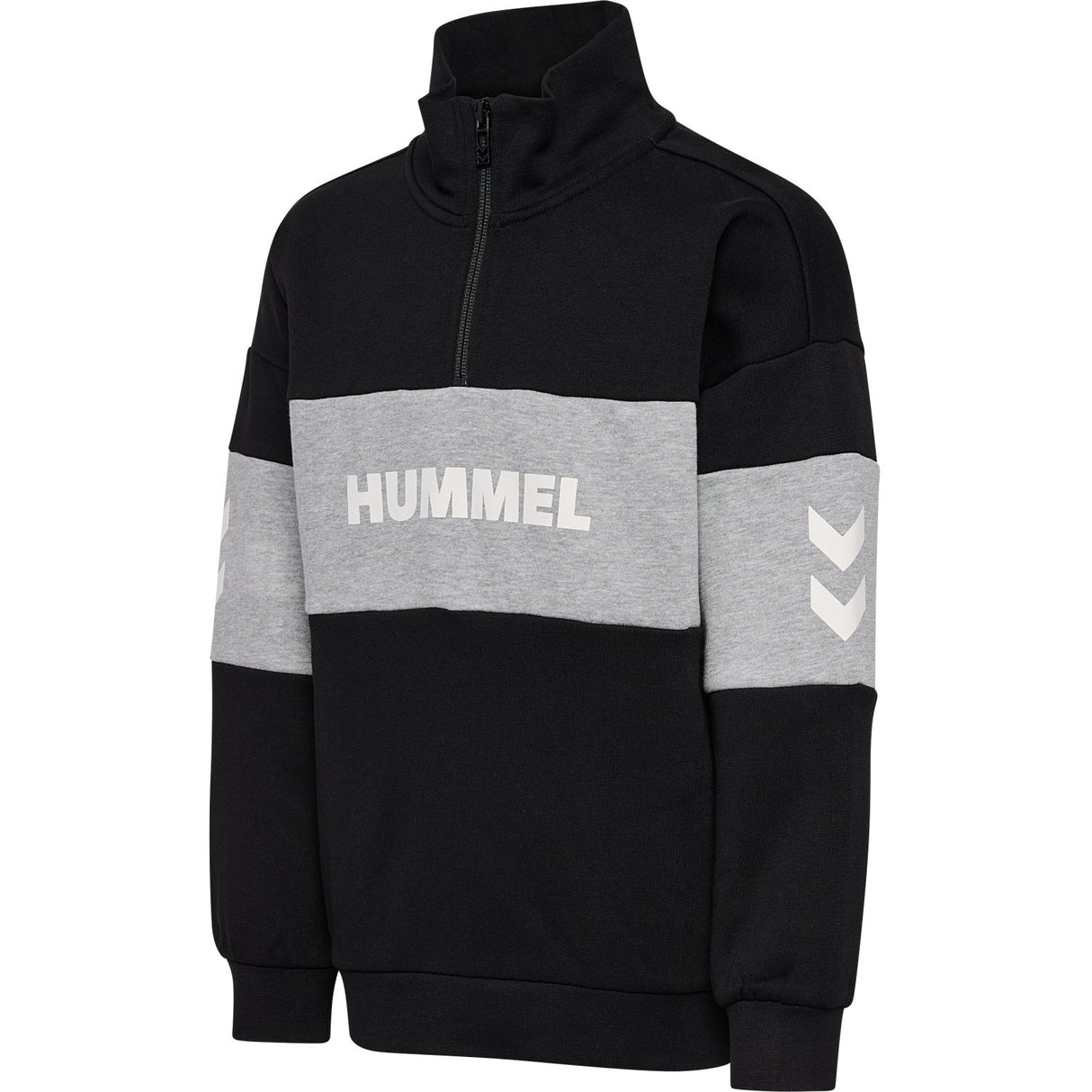 Hummel Black Heron Half Zip Sweatshirt