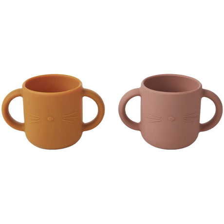 LIEWOOD Cat Dark Rose Gene Cup 2-Pack