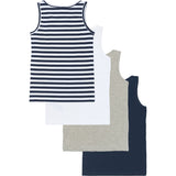 The New Multi Color Mood Indigo Boys Basic Tank Top Multi Pack