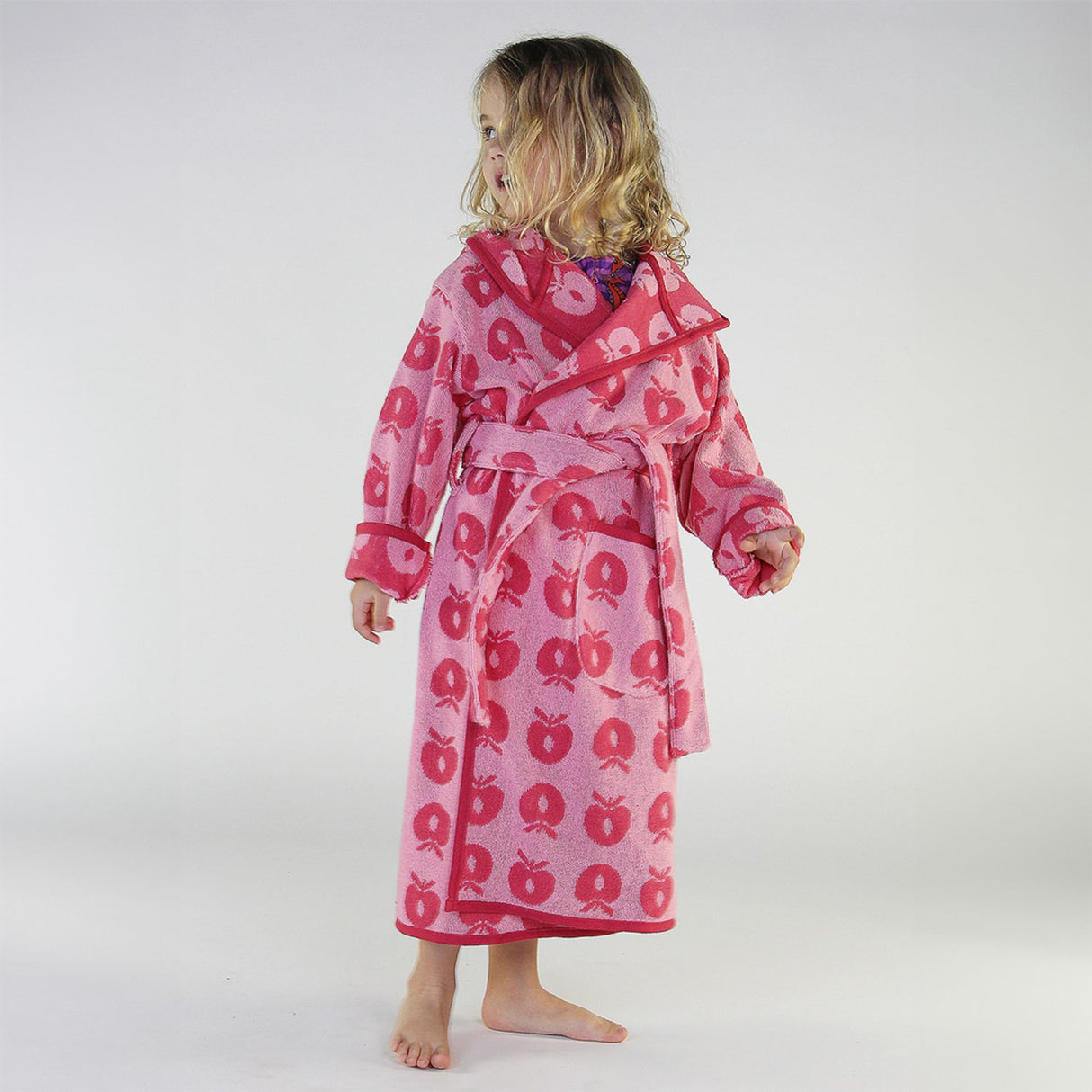 Småfolk Sea Pink  Bathrobe Med Æbler