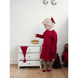 Hust & Claire Teaberry Farhin Xmas Velour Bow