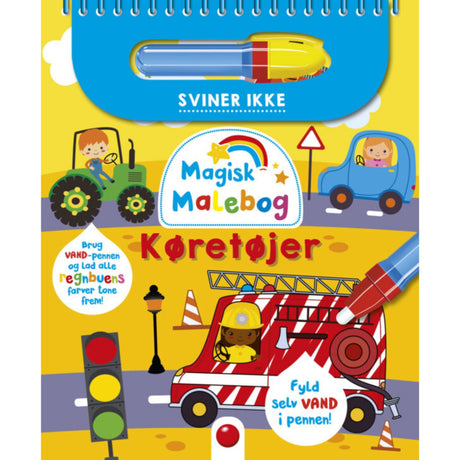 Ballen Magisk Coloring Book: Køretøjer