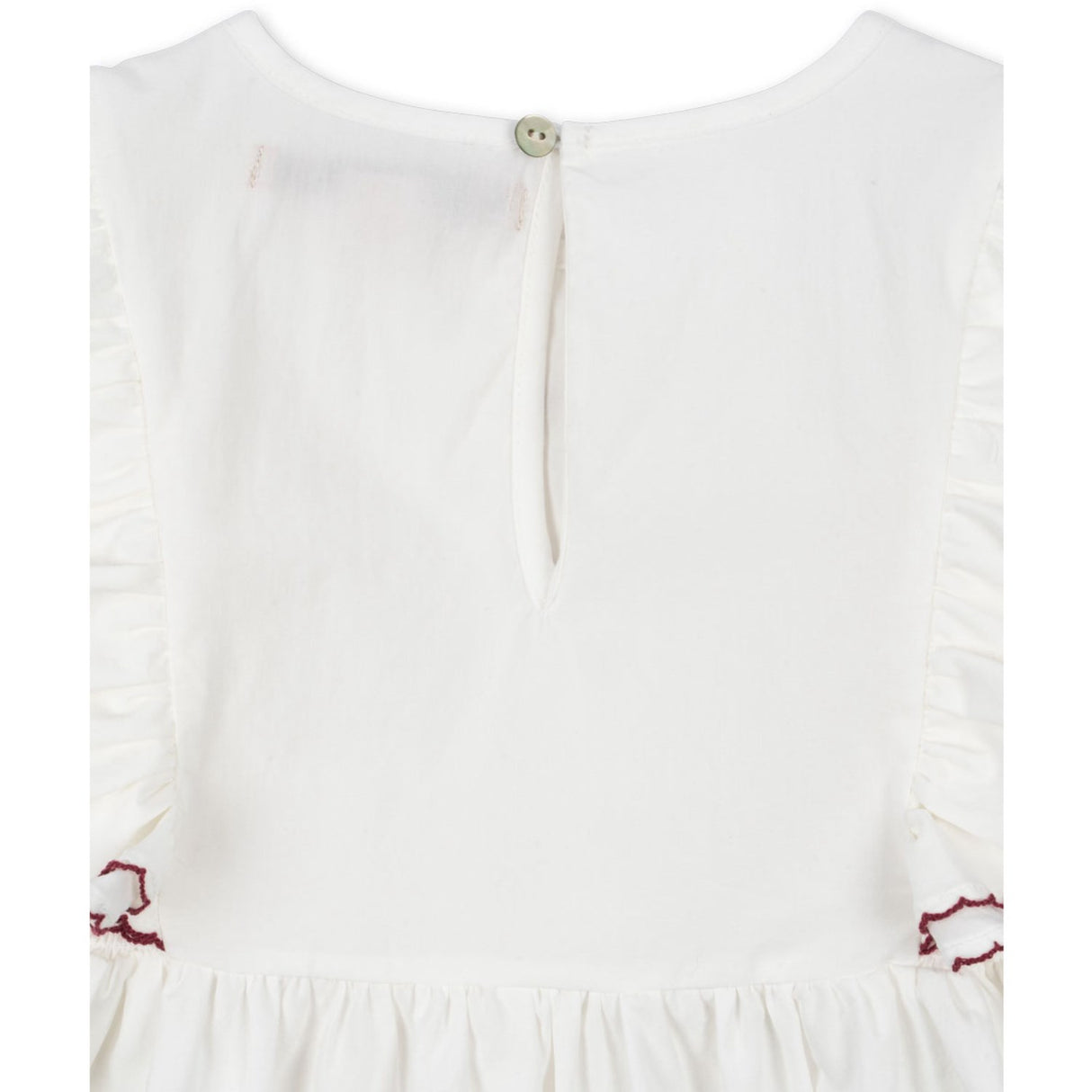 Konges Sløjd Pure White Coeur Dress Gots