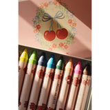 Konges Sløjd Cherry Bow Crayons Bees Wax 10 Pcs