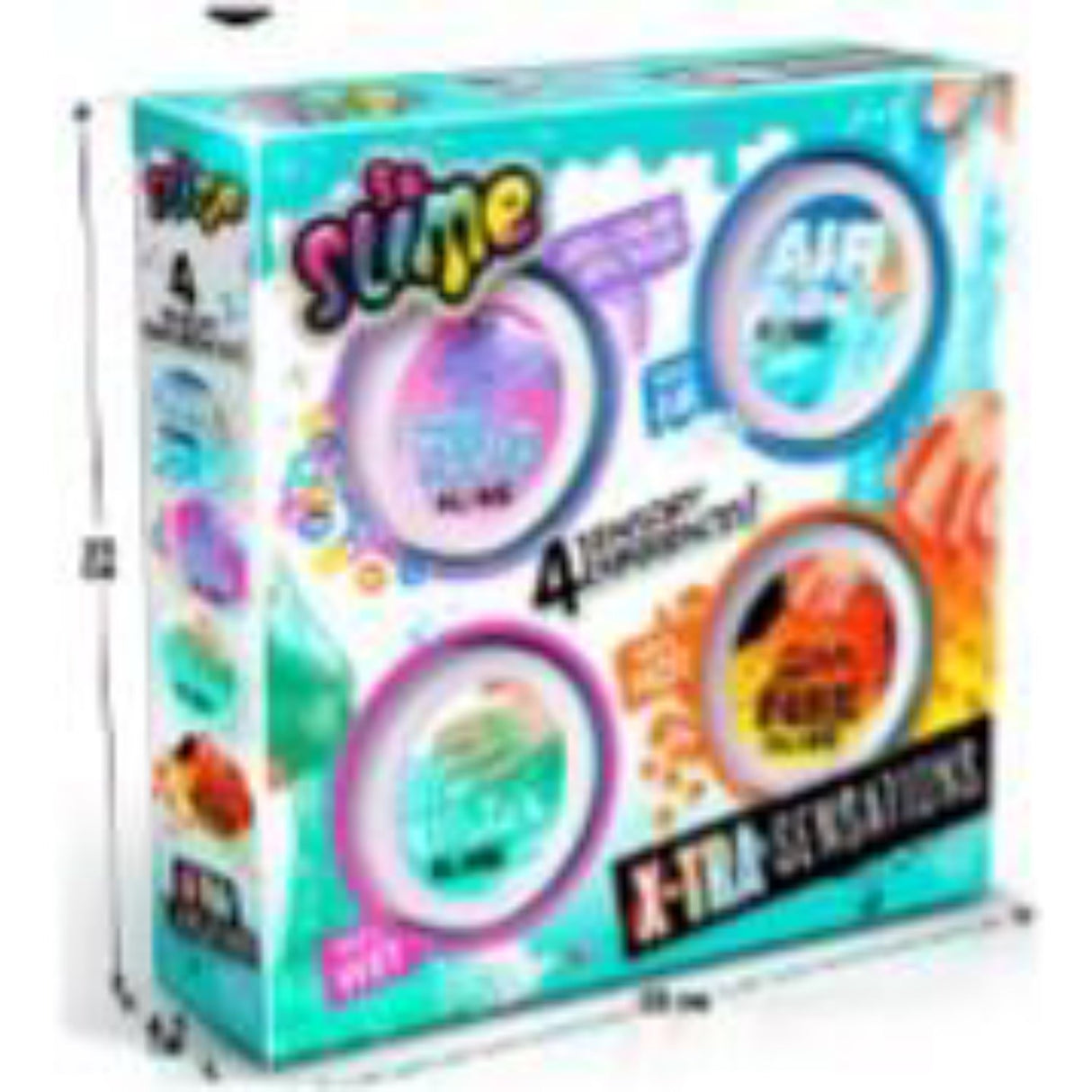 So Slime X-tra Sensations 4-pack