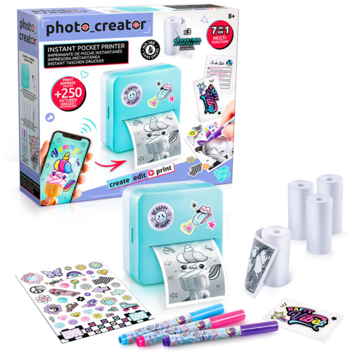 Studio Creator Photo Creator Instant Pocket Printer