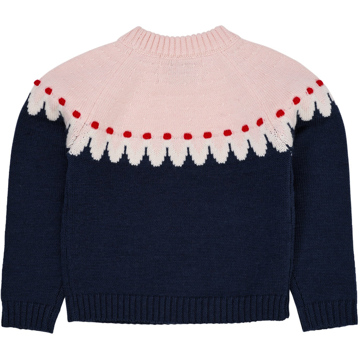 COPENHAGEN COLORS Navy Combi Cupcake Classic Jumper