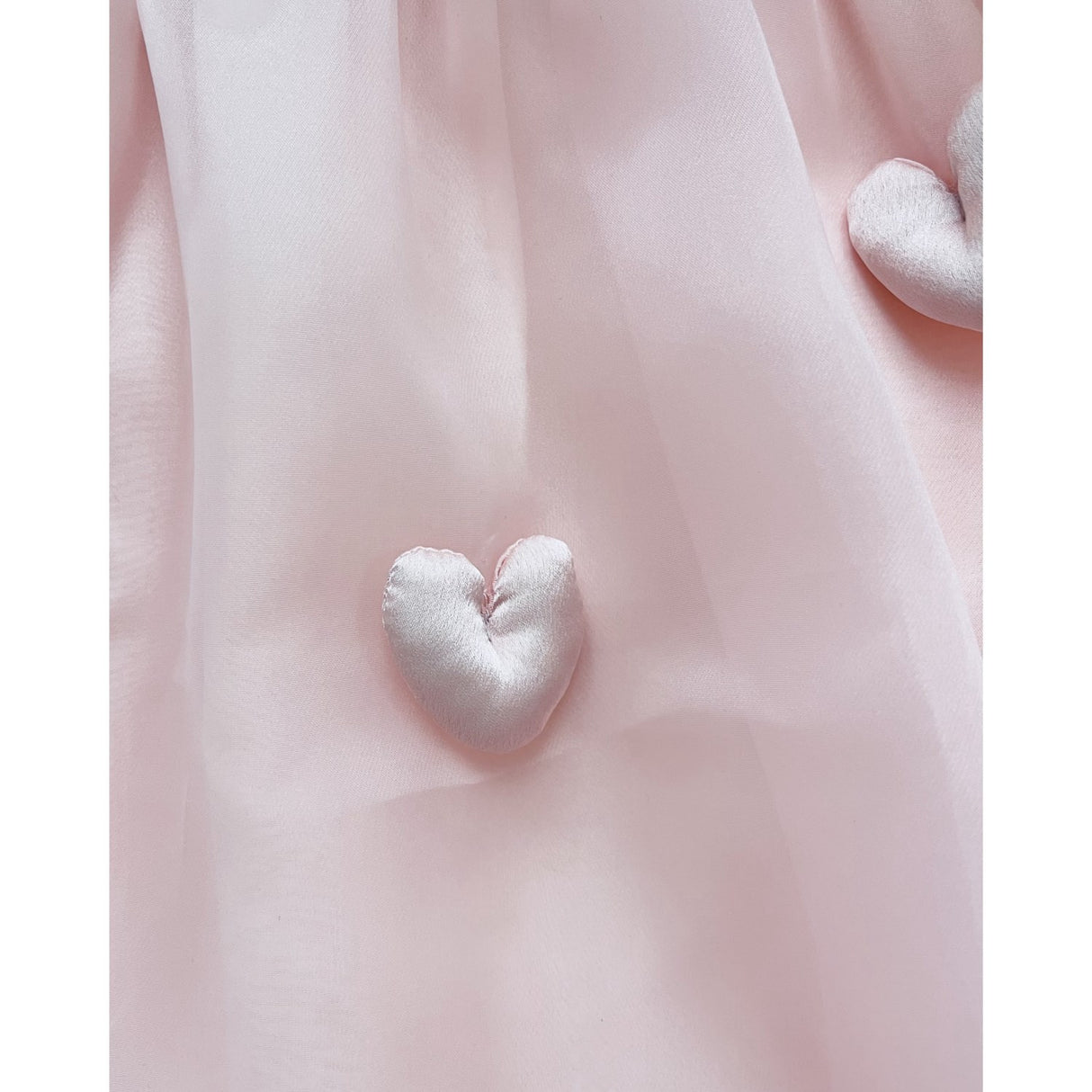 Dolly by Le Petit Tom DollyPink Dolly World Heart Balloon Organza Dress With Cotton Body