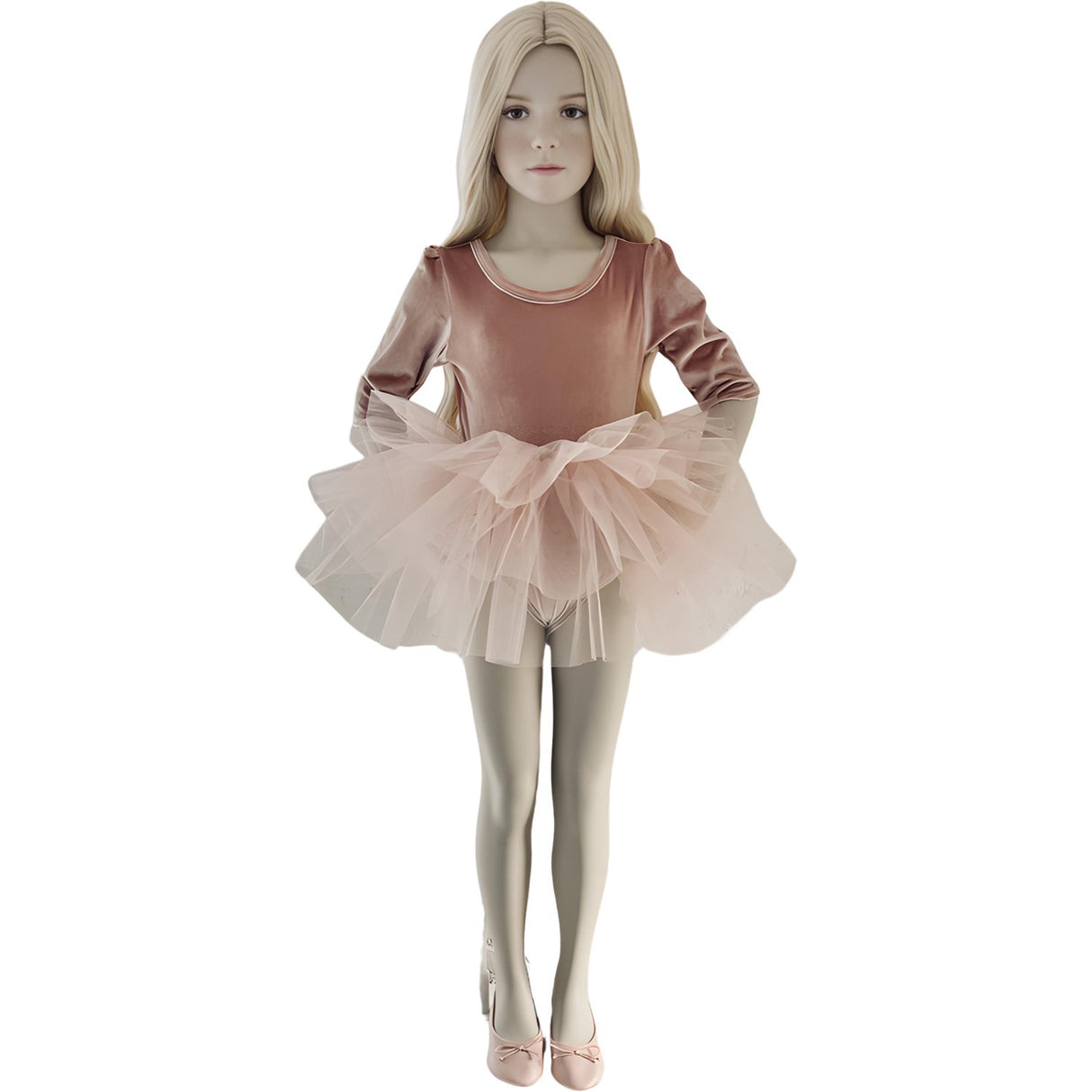 Dolly by Le Petit Tom Pink Dolly Universe Velvet Planet Tutu Dress