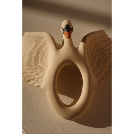 Konges Sløjd Off White Teether Swan