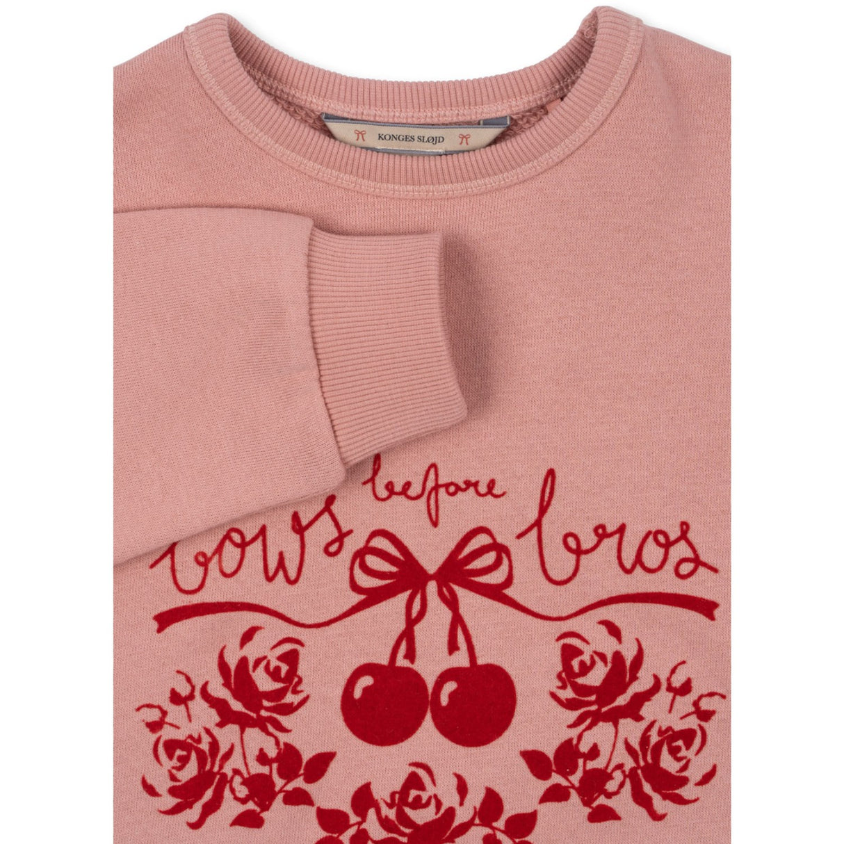 Konges Sløjd Bow Rose Loupy Lou Crewneck Gots