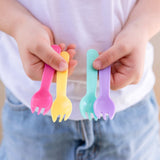 MontiiCo Summer Sunset Spork Set