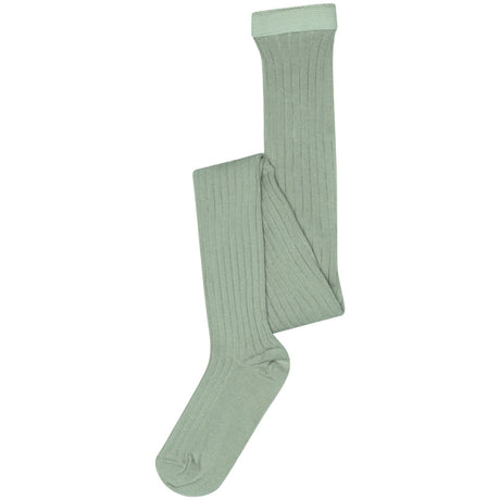 Mp Danmark Granite Green Cotton rib tights