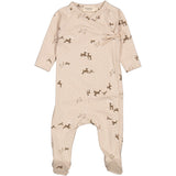 MarMar New Born Modal Smooth Print Reindeer Rubetta Onesie