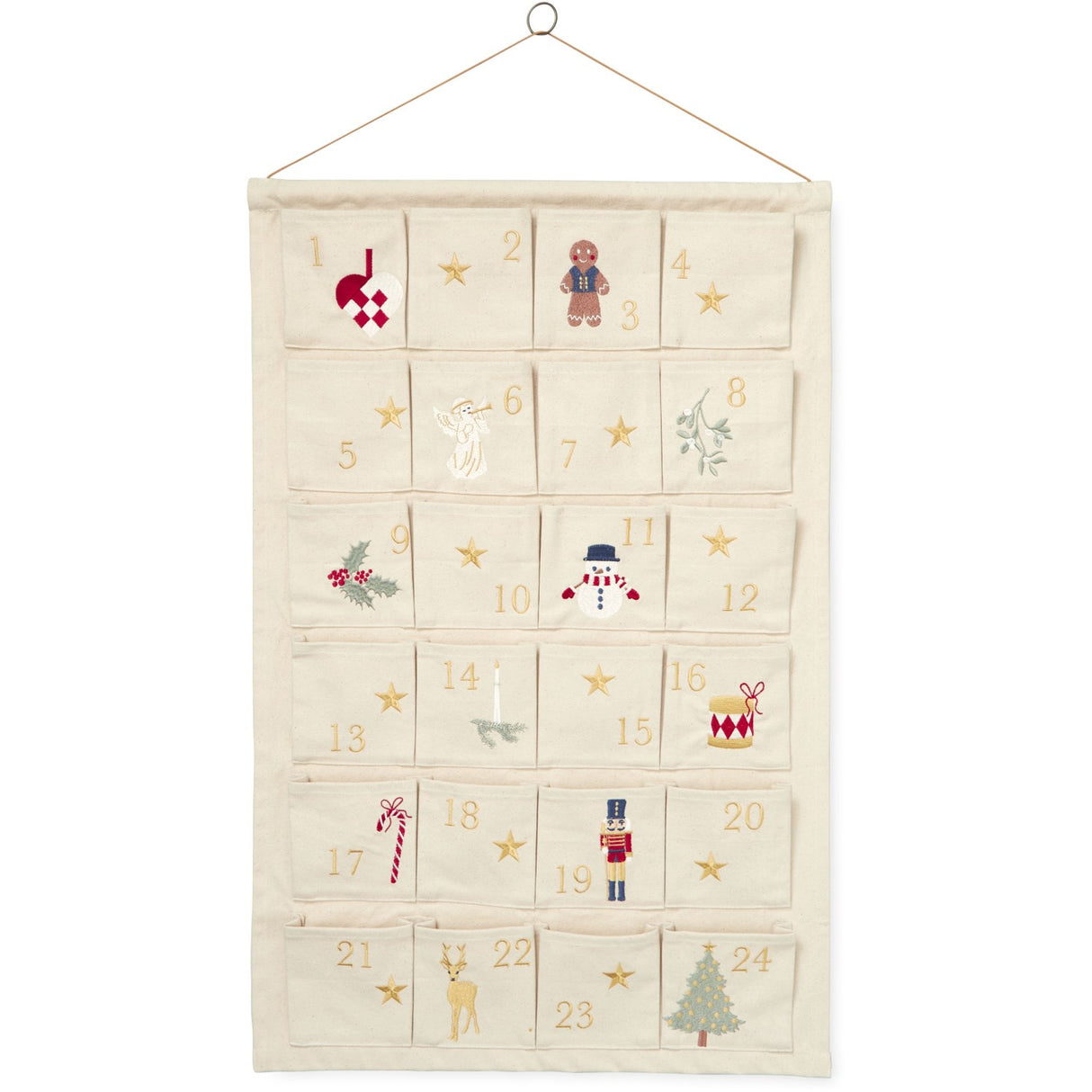 Cam Cam Copenhagen Beige Christmas Calendar