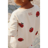 Konges Sløjd Ladybug Glitter Lou Ladybug Glitter Sweatshirt Ocs