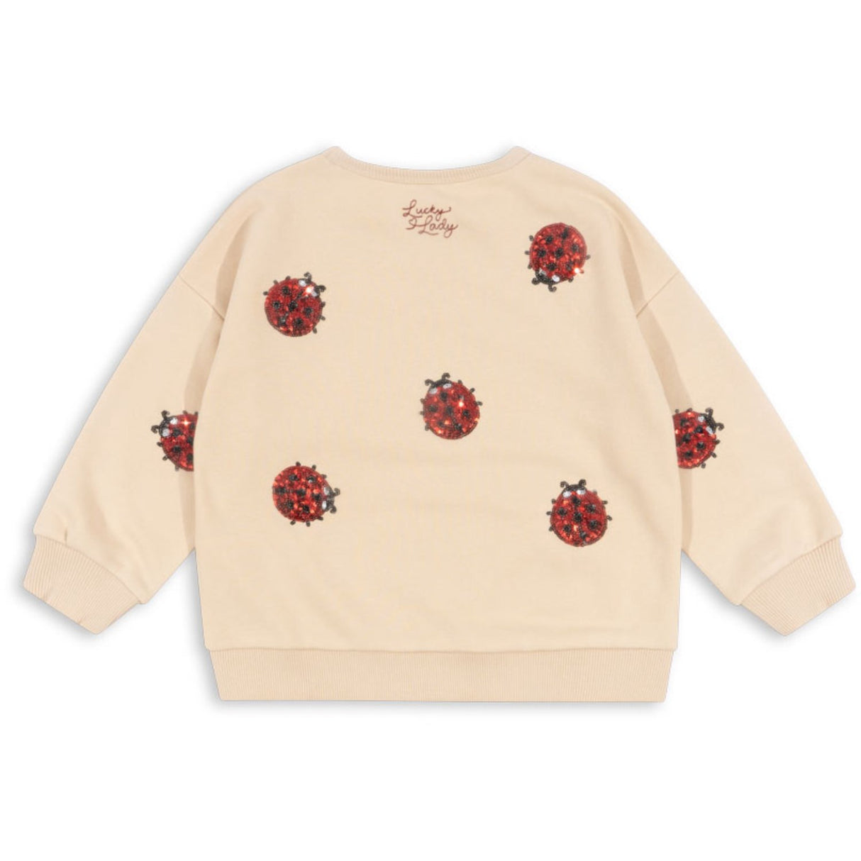 Konges Sløjd Ladybug Glitter Lou Ladybug Glitter Sweatshirt Ocs