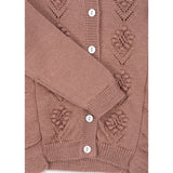 Konges Sløjd Burlwood Fiol Frill Cardigan