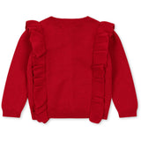 Konges Sløjd Barbados Cherry Fiol Frill Cardigan