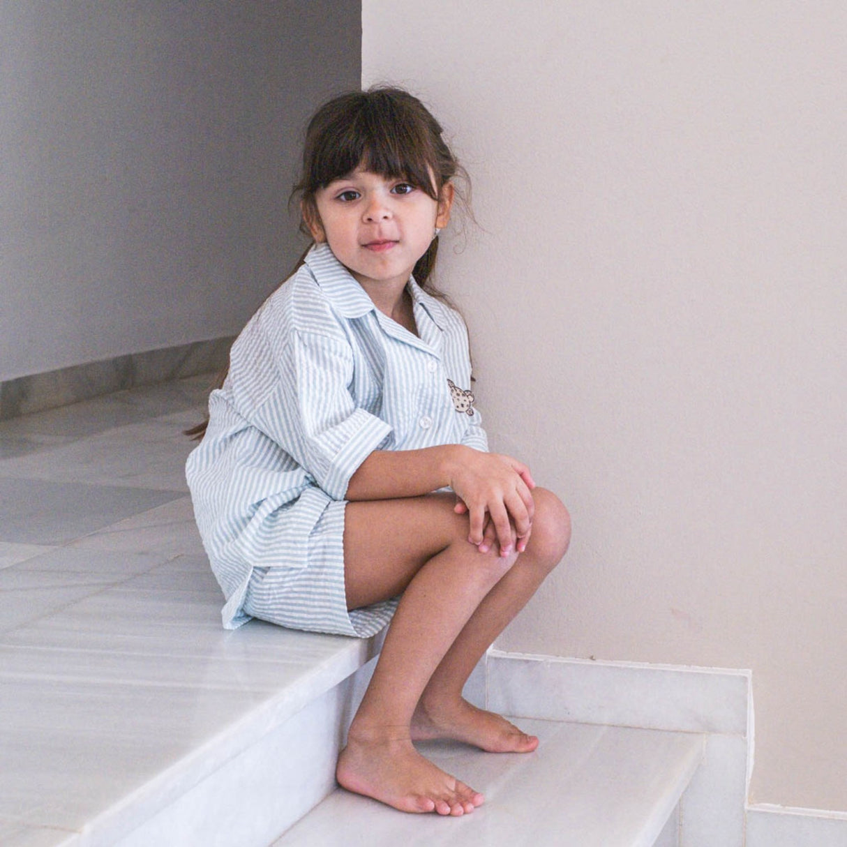 That's Mine Blue Stripe Ino Shirt