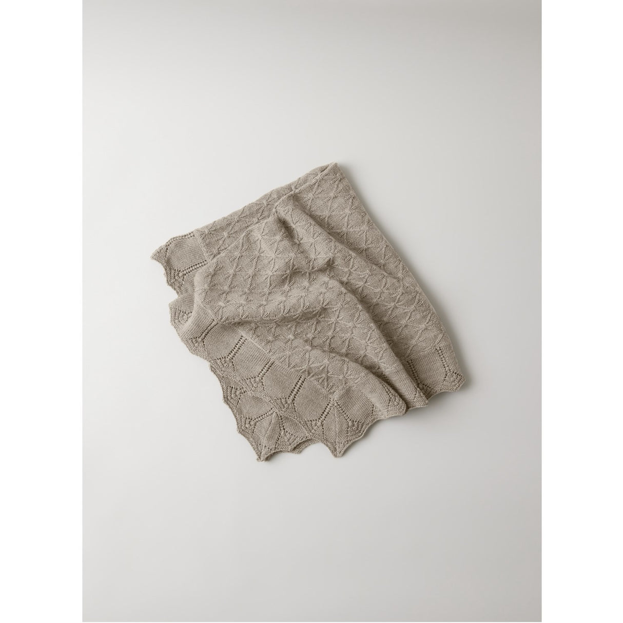 Name It Pure Cashmere Melange Wruni Wool Knit Blanket