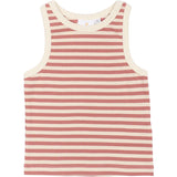 The New Old Rose Striped Moore Short Rib Top