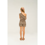 The New Feather Gray AOP Orella Top