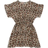 The New Feather Gray AOP Orella Dress