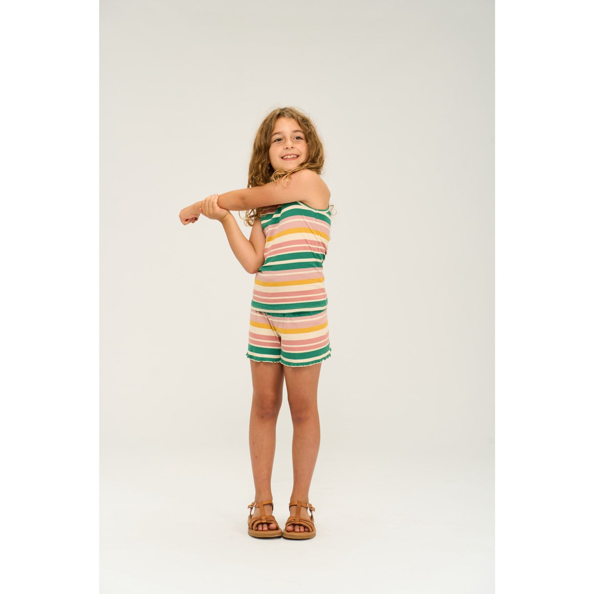 The New Multi Striped Ohara Rib Top