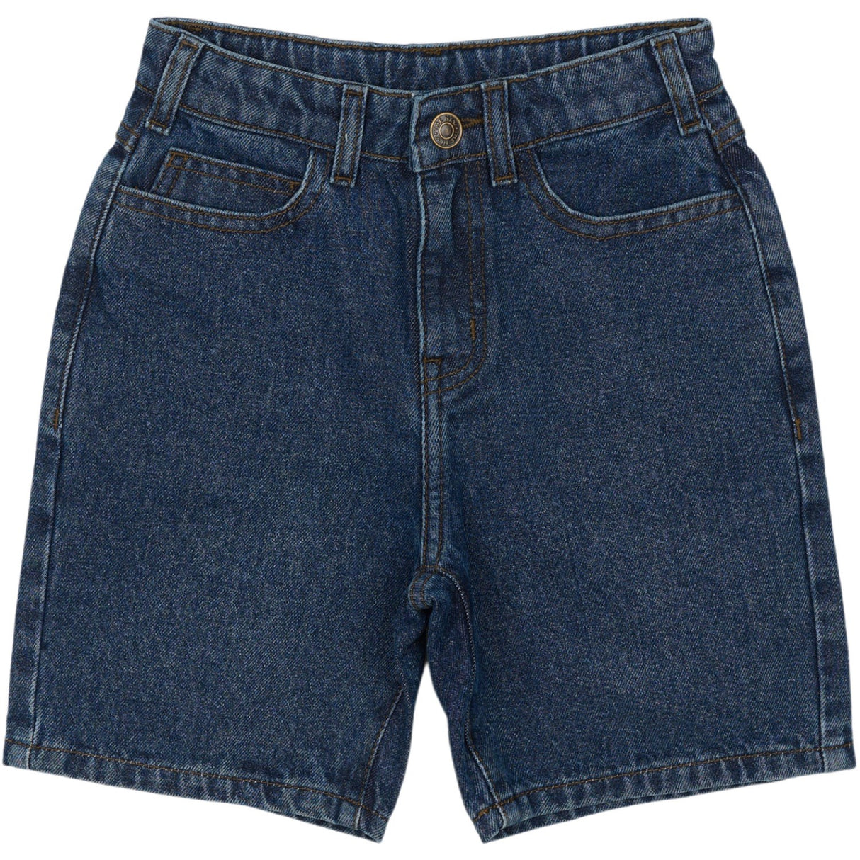 The New Medium Blue Denim Re:turn Loose Fit Shorts