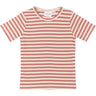 THE NEW Siblings Old Rose Striped Fro Uni T-Shirt