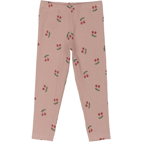 THE NEW Siblings Adobe Rose AOP Oona Rib Leggings
