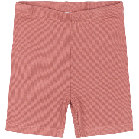 THE NEW Siblings Old Rose Krista Tight Rib Shorts
